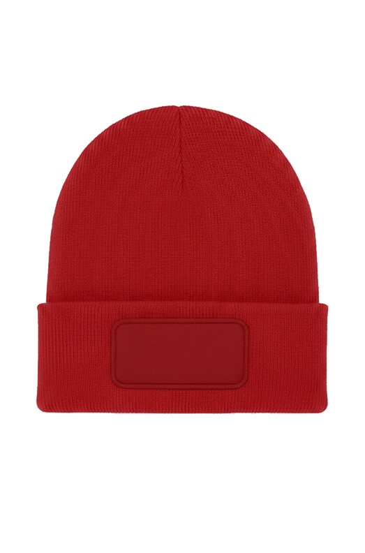 Rectangular Patch Beanie