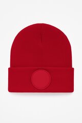 Circular Patch Beanie