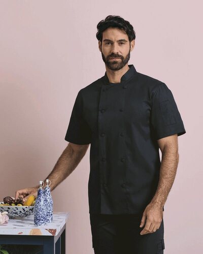 Chefs Coolchecker(R) short sleeve jacket