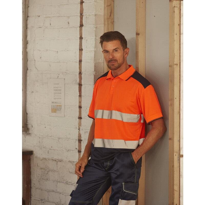 HI-VIS 2 TONE POLOS