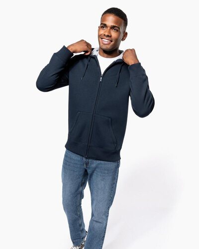 HEAVY FULL ZIP HOODED SWEATSHI