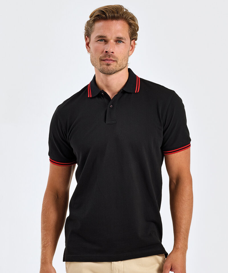 Classic fit tipped polo