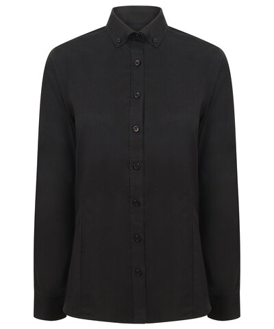 Women's modern long sleeve Oxford shirt