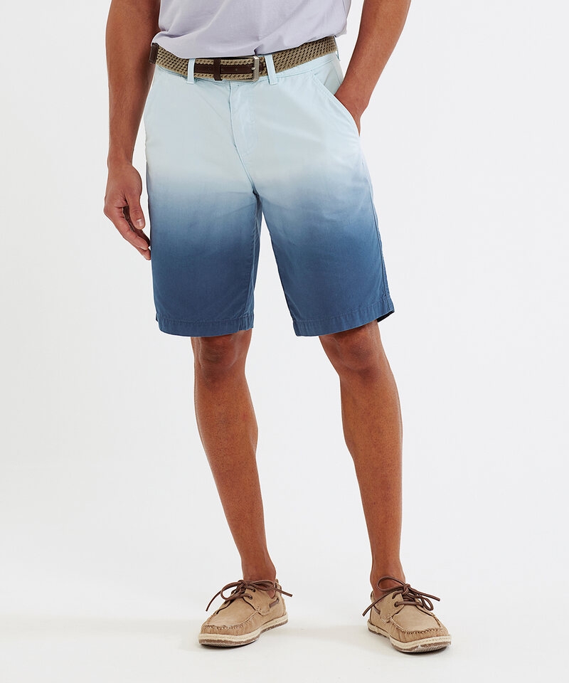Men's dip-dye shorts