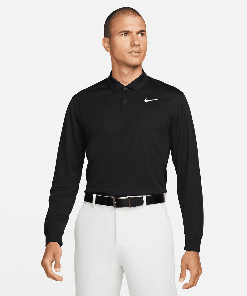 Nike Dri-FIT Victory solid long sleeve polo