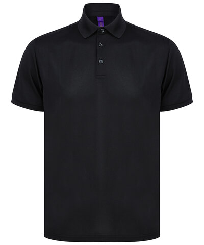Recycled polyester polo shirt