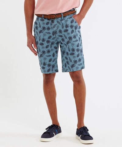 Men's palm print shorts