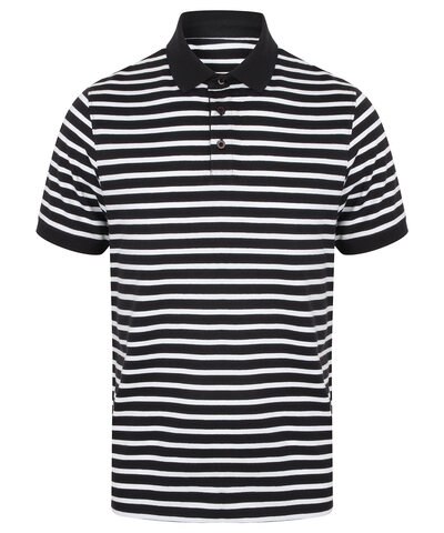 Striped Jersey polo shirt