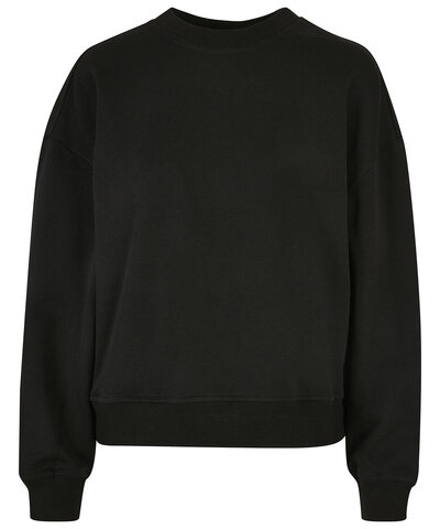 Women's oversized crew neck sweatshirt