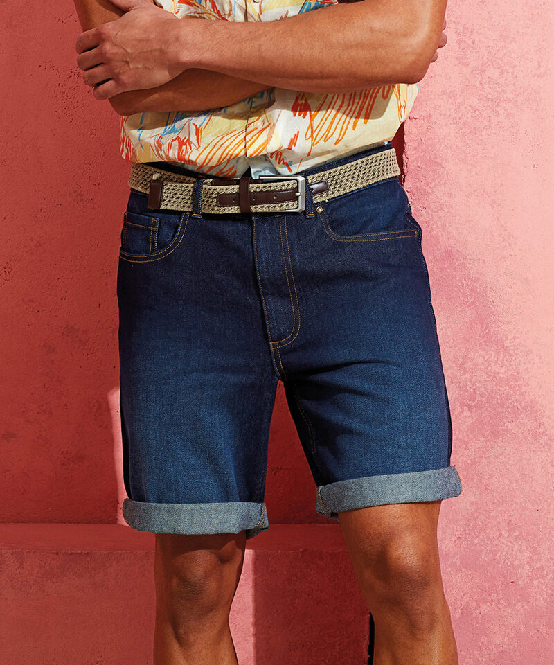 Men's denim shorts