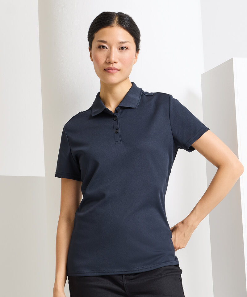 Women's Spun Dyed Recycled Polo Shirt