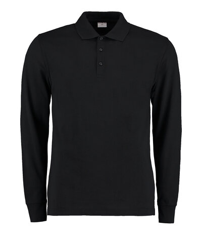 Pique polo long-sleeved (classic fit)