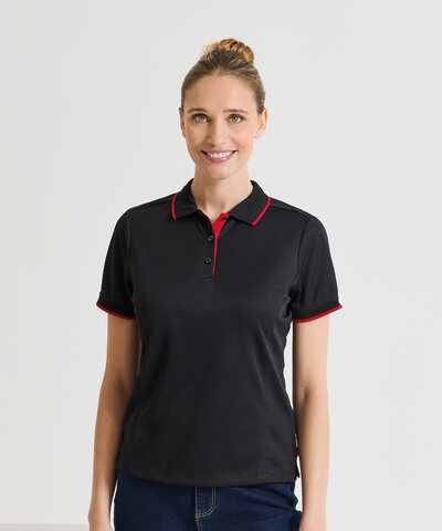 Women's contrast Coolchecker(R) polo