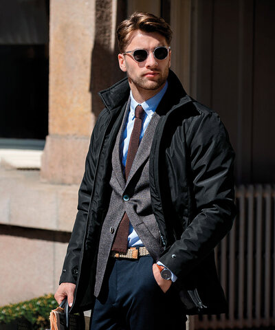 Bellington - warm business jacket