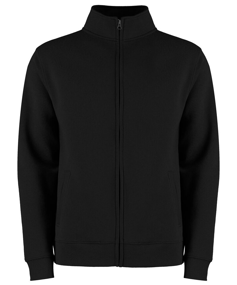 Regular fit zipped sweatshirt