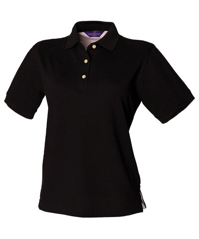 Women's classic cotton pique polo shirt
