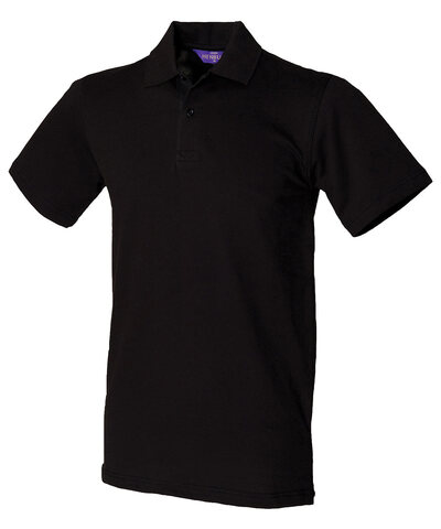 Stretch pique polo shirt