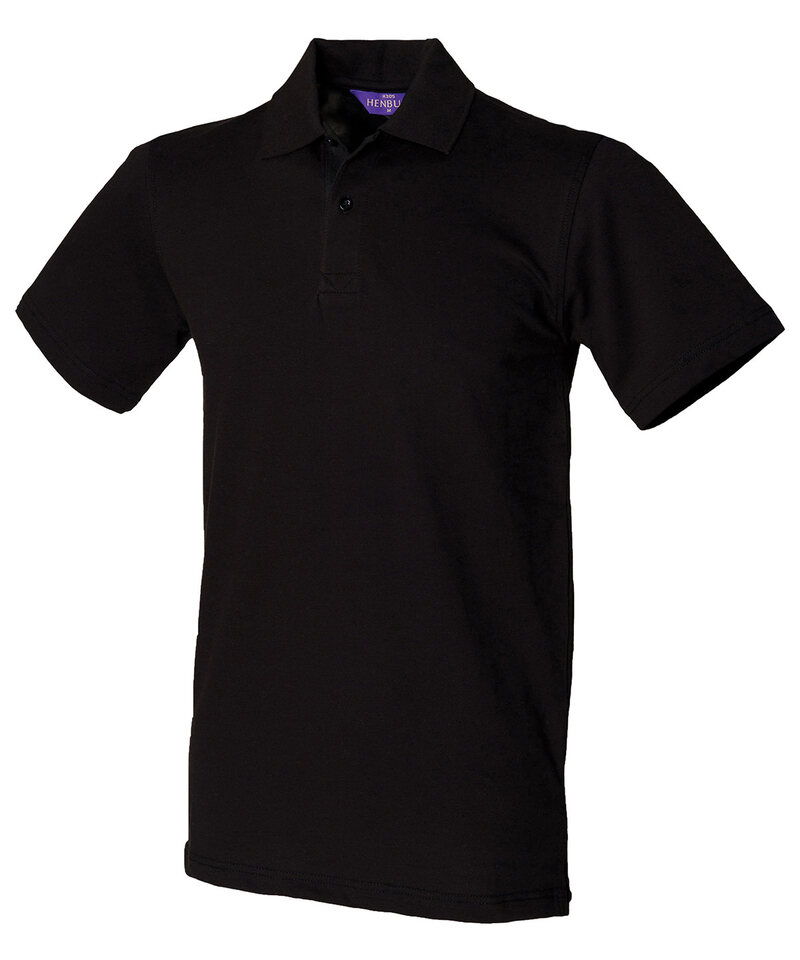 Stretch pique polo shirt