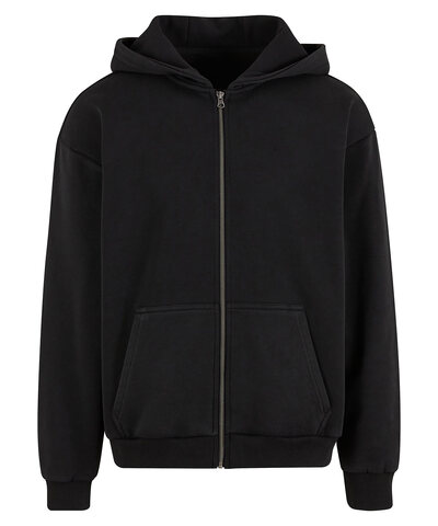 Vintage heavy zip hoodie