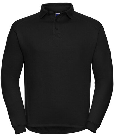 Heavy-duty collar sweatshirt
