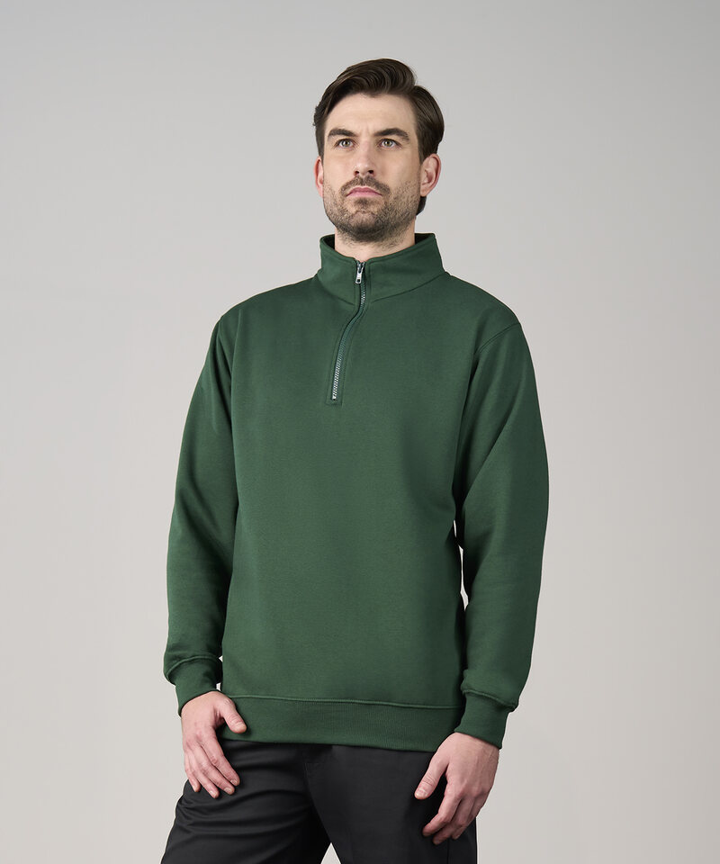Pro 1/4-neck zip sweatshirt