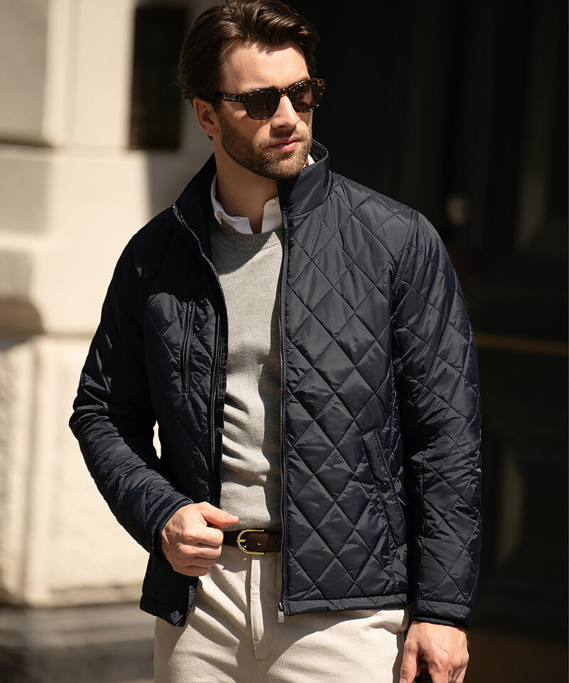 Henderson - stylish diamond quilted jacket